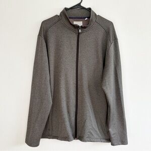 Buki Medium Gray Zip Up Relaxed Fit Jacket